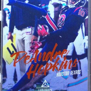 2019 Luminance DeAndre Hopkins Orange /25 #9 Texans