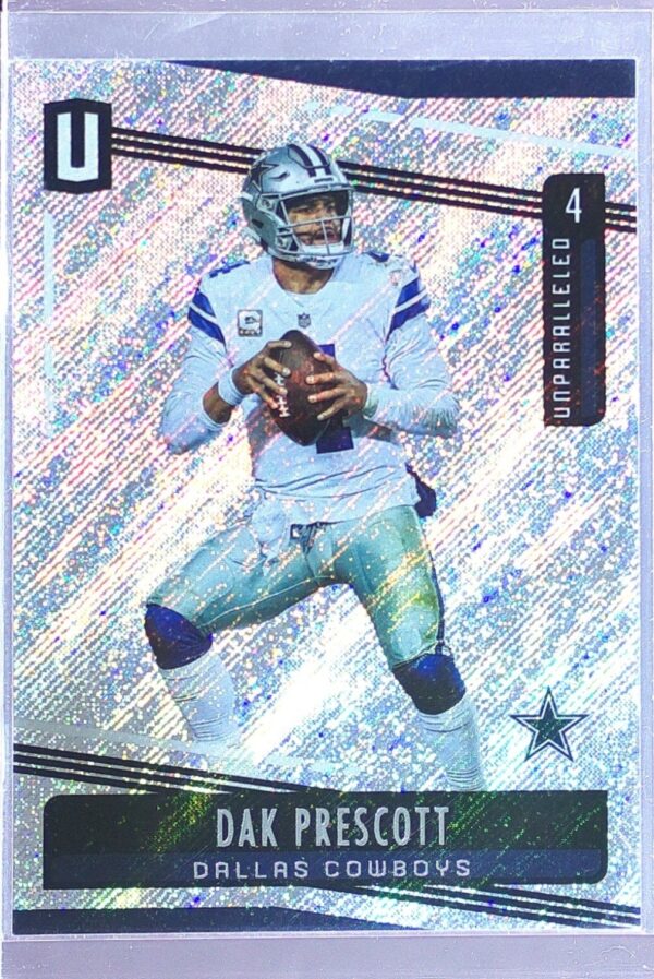 2019 Panini Unparalleled Dak Prescott #107 Cowboys