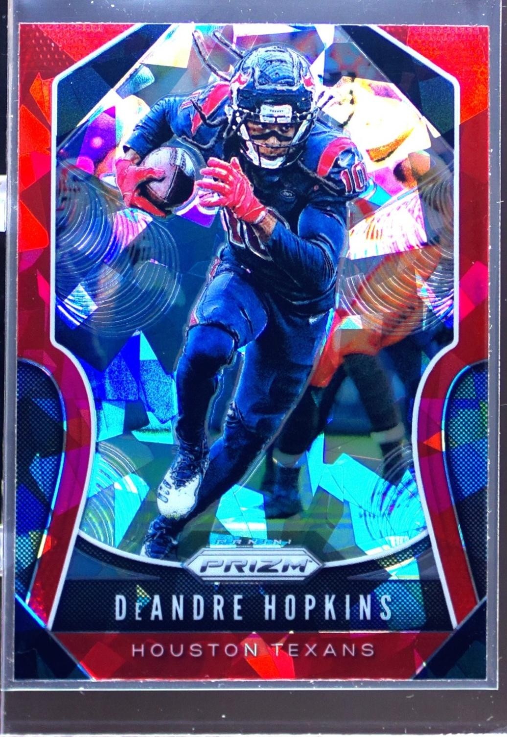 2019 Prizm DeAndre Hopkins Red Ice #132 Texans