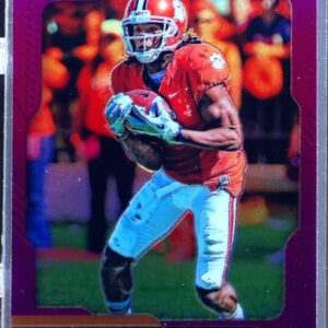 2019 Prizm Draft Picks DeAndre Hopkins Prizms Purple #28 Tigers