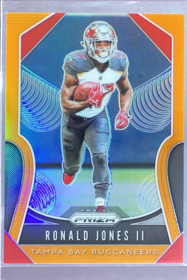 2019 Prizm Ronald Jones II Orange /249 #195 Buccaneers