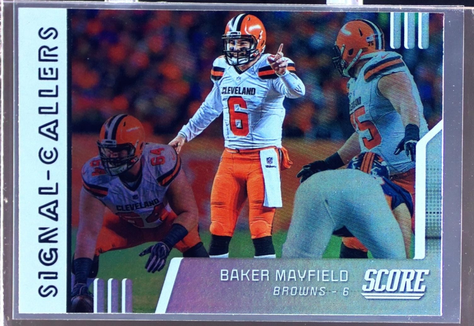 2019 Score Baker Mayfield #SC-1 Browns Signal Callers