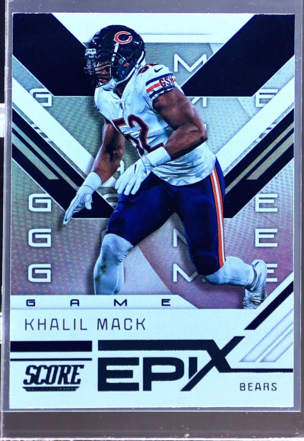 2019 Score Khalil Mack #EG-2 Bears Epix Game