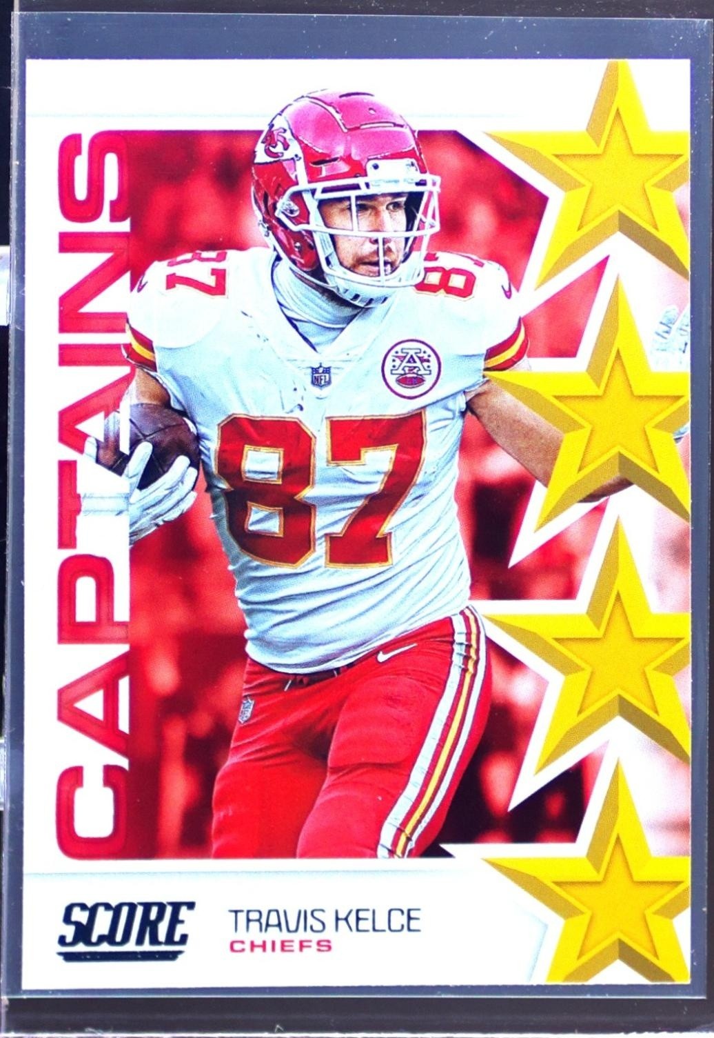 2019 Score Travis Kelce #C-25 Chiefs Captains