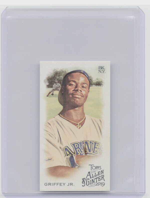 2019 Topps Allen & Ginter Ken Griffey Jr. Mini A & G Back #100 Mariners