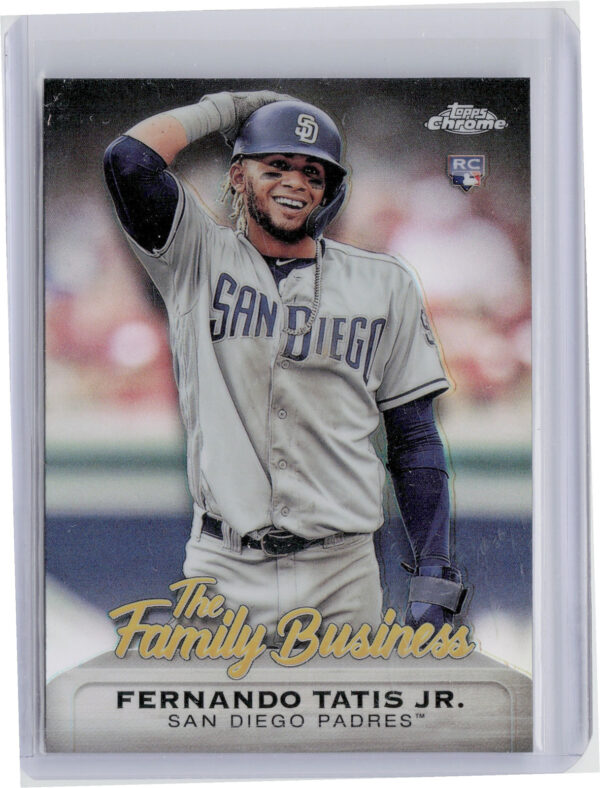 2019 Topps Chrome Update Fernando Tatis Jr. #FBC-15 Padres The Family Business