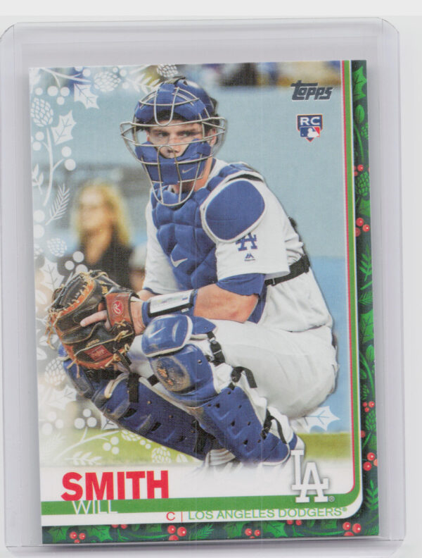 2019 Topps Holiday Will Smith RC #HW99 Dodgers
