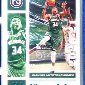 2020-21 Chronicles Giannis Antetokounmpo Teal #5 Bucks