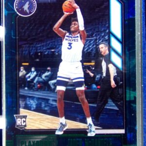 2020-21 Chronicles Jaden McDaniels Green Ice RC #180 Timberwolves