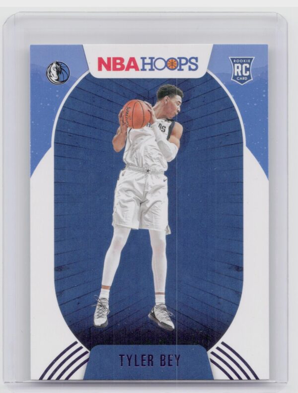 2020-21 Hoops Tyler Bey Rookie RC #220 Mavericks