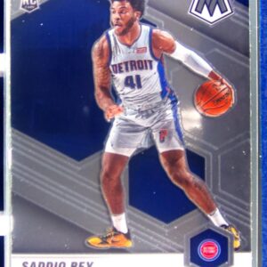 2020-21 Mosaic Saddiq Bey RC #209 Pistons