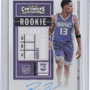 2020-21 Panini Contenders Robert Woodard II AU RC #110 Kings