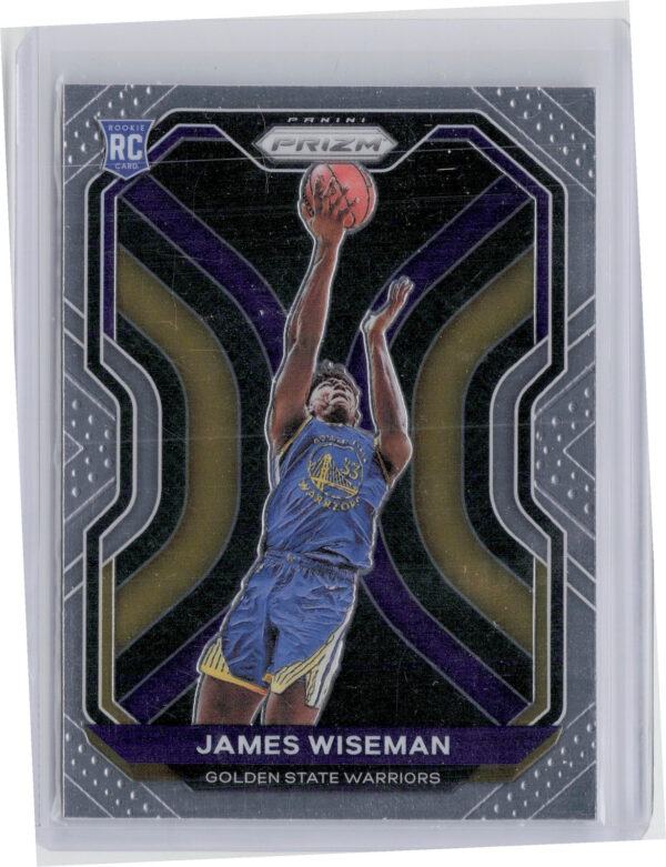 2020-21 Panini Prizm James Wiseman RC #268 Warriors