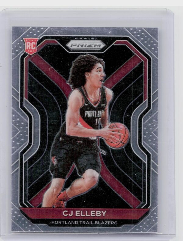 2020-21 Prizm CJ Elleby RC #283 Blazers