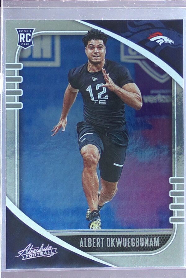 2020 Absolute Albert Okwuegbunam Retail RC #104 Broncos