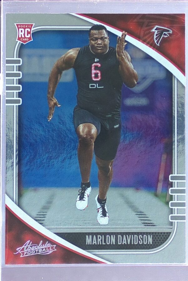 2020 Absolute Marlon Davidson Retail RC #180 Falcons