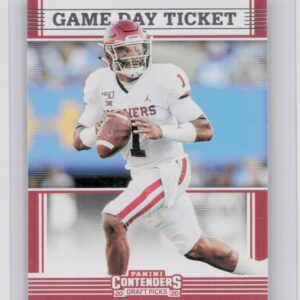 2020 Contenders Draft Picks Jalen Hurts Game Day Ticket Rookie #15 Oklahoma