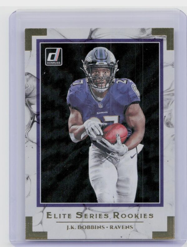 2020 Donruss J.K. Dobbins #ESR-JD Ravens Elite Series Rookies