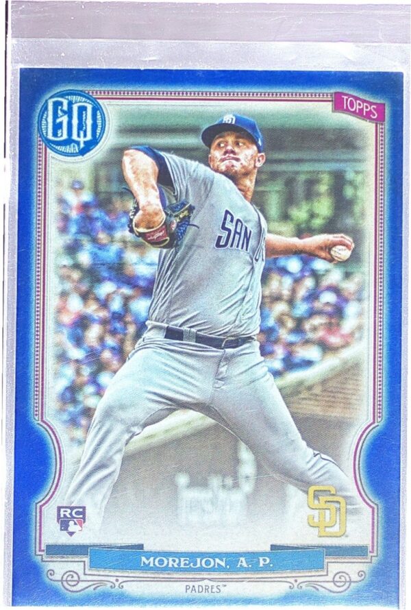 2020 Gypsy Queen Adrian Morejon Blue /150 RC #26 Padres