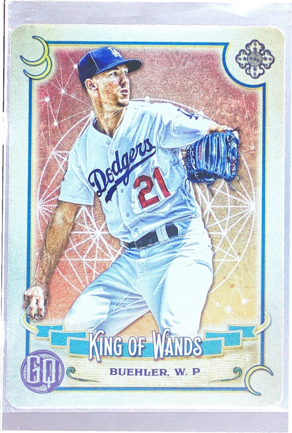 2020 Gypsy Queen Walker Buehler #TOD-7 Dodgers Tarot of the Diamond