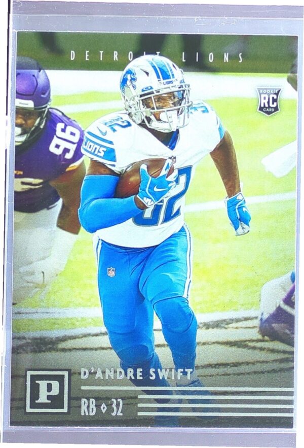 2020 Panini Chronicles D'Andre Swift RC #PA-10 Lions Panini