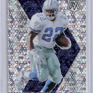 2020 Panini Mosaic Emmitt Smith No Huddle Prizm Silver #64 Cowboys