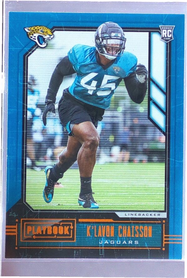 2020 Panini Playbook K'Lavon Chaisson RC RC #148 Jaguars