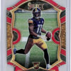 2020 Panini Select Chase Claypool Red Prizm Die Cut #70 Steelers