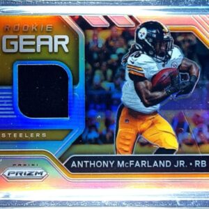 2020 Prizm Anthony McFarland Jr. JSY #22 Steelers Rookie Gear
