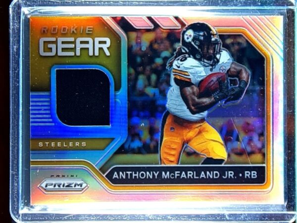 2020 Prizm Anthony McFarland Jr. JSY #22 Steelers Rookie Gear