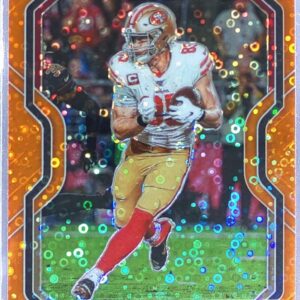 2020 Prizm George Kittle Prizm Orange Disco #281 49ers