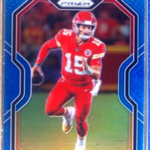 2020 Prizm Patrick Mahomes II Prizm Light Blue #124 Chiefs
