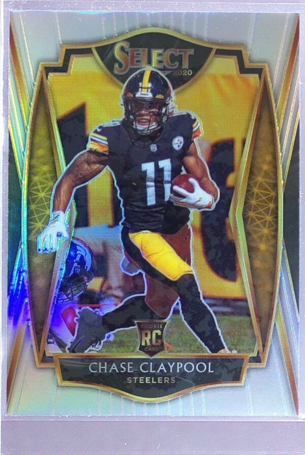 2020 Select Chase Claypool Silver Prizm RC #170 Steelers