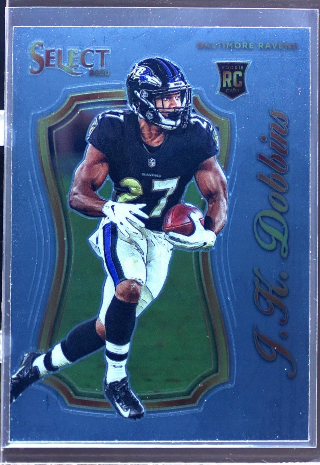 2020 Select J.K. Dobbins RC #SCR-23 Ravens Select Certified Rookies
