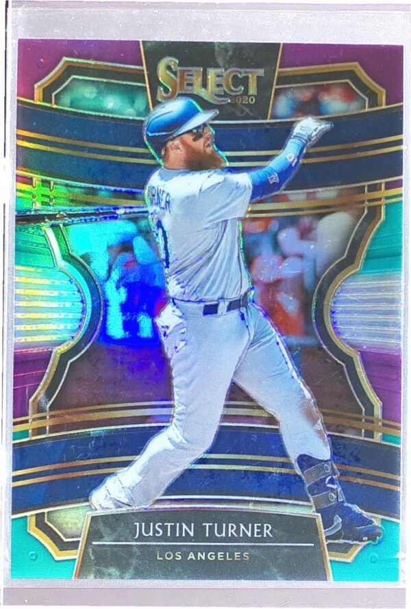 2020 Select Justin Turner Tri Color #69 Dodgers