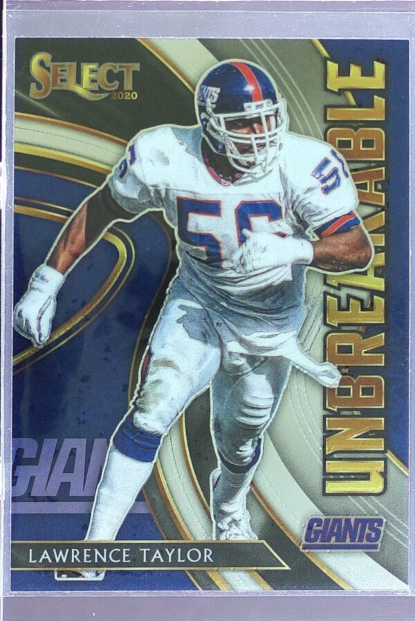 2020 Select Lawrence Taylor #U5 Giants Unbreakable