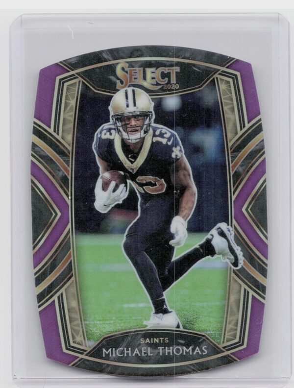 2020 Select Michael Thomas Purple Prizm Die Cut #237 Saints