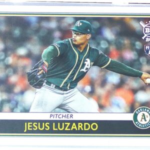 2020 Topps Big League Jesus Luzardo RC #61 Athletics
