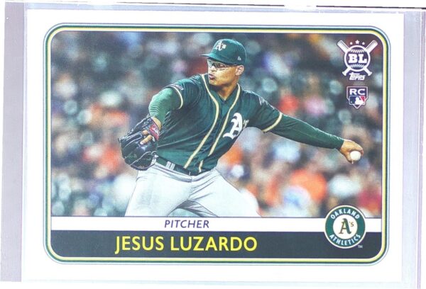 2020 Topps Big League Jesus Luzardo RC #61 Athletics
