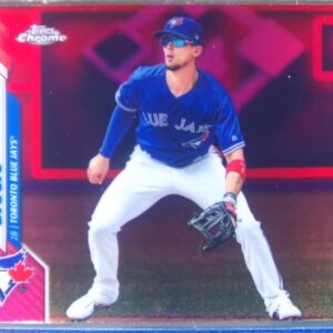 2020 Topps Chrome Cavan Biggio Pink Refractor #22 Jays