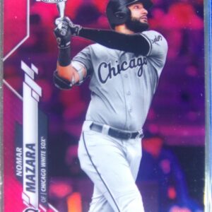 2020 Topps Chrome Nomar Mazara Pink Refractor #109 Sox