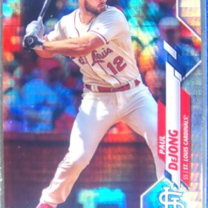 2020 Topps Chrome Paul DeJong Prism Refractor #178 Cardinals