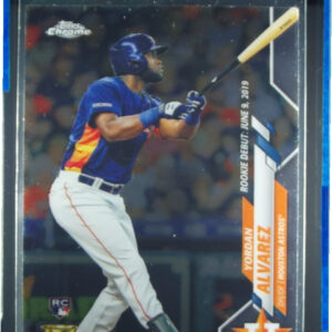 2020 Topps Chrome Update Yordan Alvarez RC #U-53 Astros