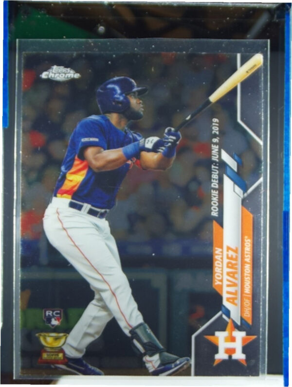 2020 Topps Chrome Update Yordan Alvarez RC #U-53 Astros