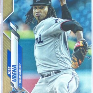 2020 Topps Jose Urena Gold /2020 #270 Marlins