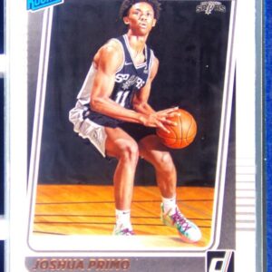 2021-22 Donruss Joshua Primo RC #212 Spurs