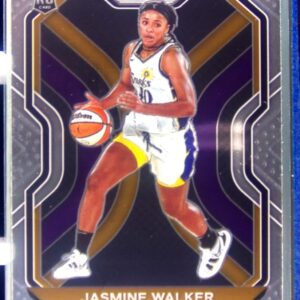 2021-22 Panini Prizm WNBA Jasmine Walker RC #95 Sparks