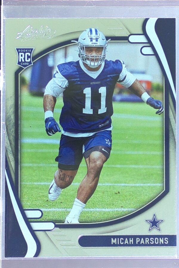 2021 Absolute Micah Parsons Retail RC #158 Cowboys