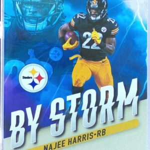 2021 Absolute Najee Harris RC #BST-11 Steelers By Storm