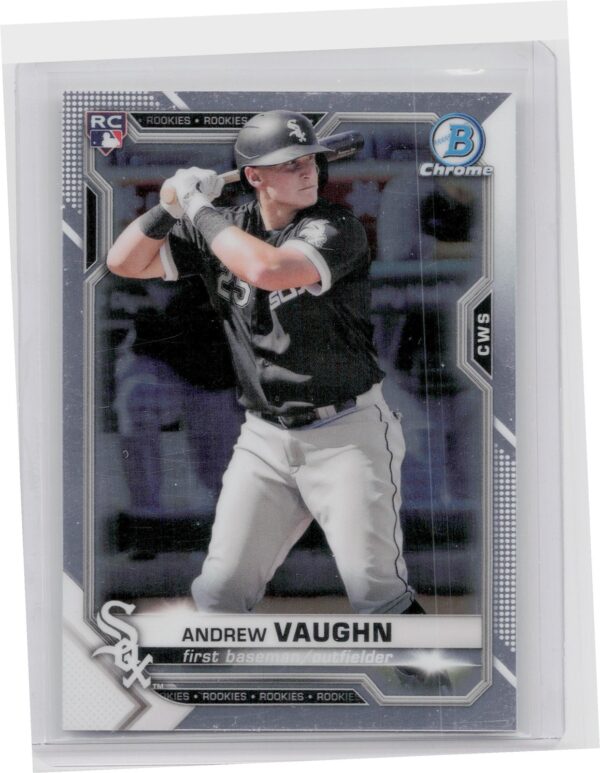 2021 Bowman Chrome Andrew Vaughn RC #5 Sox